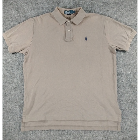 Polo Ralph Lauren Other - Polo Ralph Lauren Preppy Minimalist Classic Fit Polo Shirt Mens Size L Cotton
